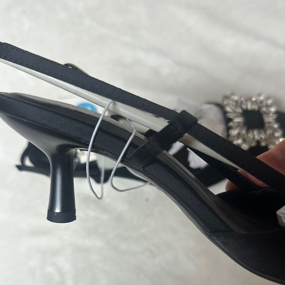 A New Day Black Heels with Crystal Accents - Picture 11 of 11